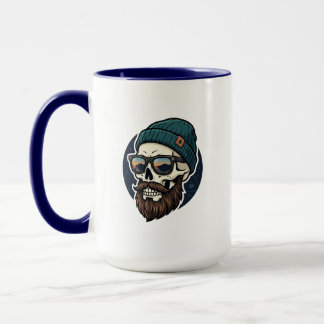Skully on a Mug Tasse
