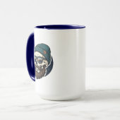 Skully on a Mug Tasse (Vorderseite Links)