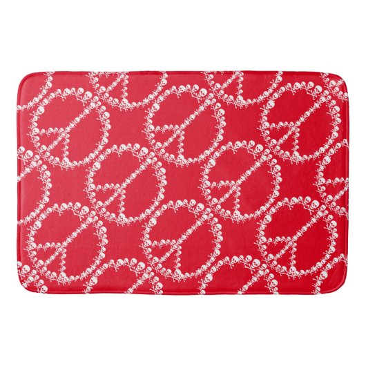 Skully Peace Badematte (Vorderseite)