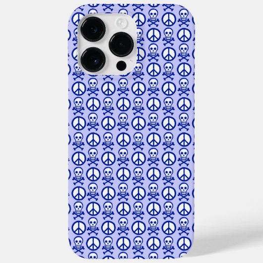 Skully Peace Case-Mate iPhone Hülle (Rückseite)