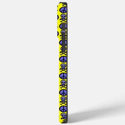 Skully Peace Case-Mate iPhone Hülle (Rückseite / Links)