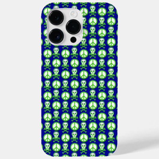 Skully Peace Case-Mate iPhone Hülle (Rückseite)