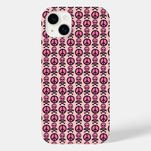 Skully Peace Case-Mate iPhone Hülle (Rückseite)