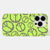 Skully Peace Sign Case-Mate iPhone Hülle (Rückseite (Horizontal))