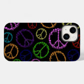 Skully Peace Sign Case-Mate iPhone Hülle (Rückseite (Horizontal))