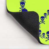 Skully Peace Sign Mousepad (Ecke)