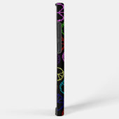 Skully Peace Sign Samsung Galaxy Hülle (Rechte Seite)