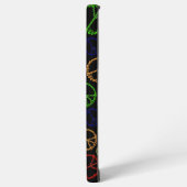 Skully Peace Sign Samsung Galaxy Hülle (Linke Seite)