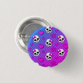 Skully Pop Kawaii Button (Vorne & Hinten)