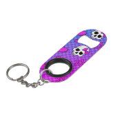 Skully Pop Kawaii Mini Flaschenöffner (Vorderseite Schrägansicht)