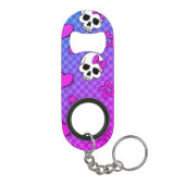 Skully Pop Kawaii Mini Flaschenöffner (Rückseite)