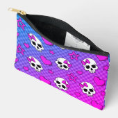 Skully Pop Kawaii Zubehörtasche (Offen)