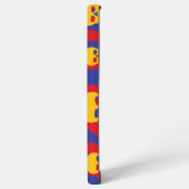 Skully Pop Zebra Samsung Galaxy Hülle (Linke Seite)