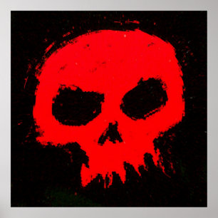 Skully Schädel-Wand Poster