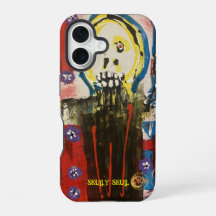 Skully Skull iPhone 16 Hülle