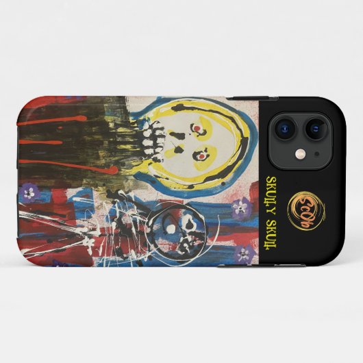 Skully Skull IPhone Fall Case-Mate iPhone Hülle (Rückseite (Horizontal))