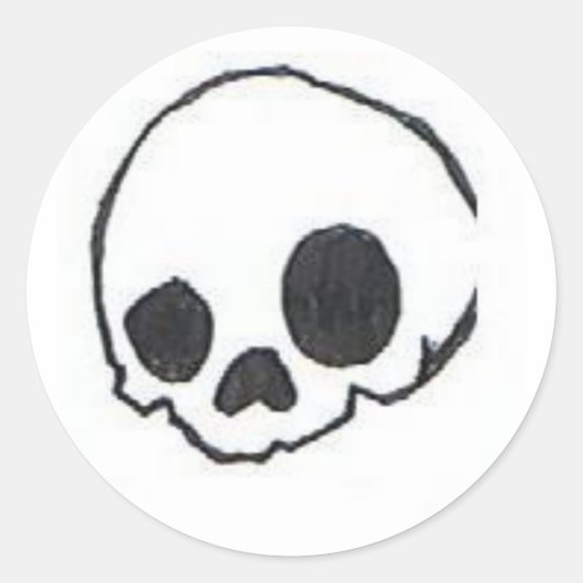 Skully Sticker (Vorderseite)