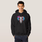 Skully Trans Pride Hoodie (Vorne ganz)