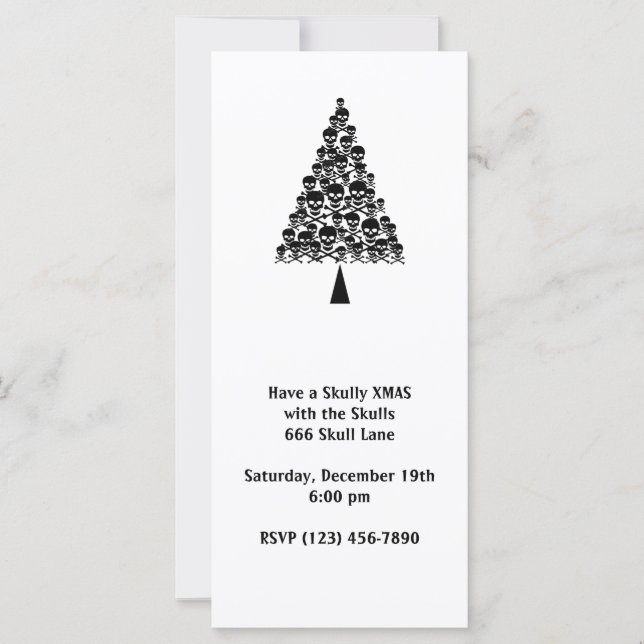 Skully Xmas Tree (Vorderseite)