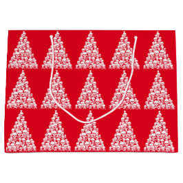 Skully Xmas Tree Große Geschenktüte