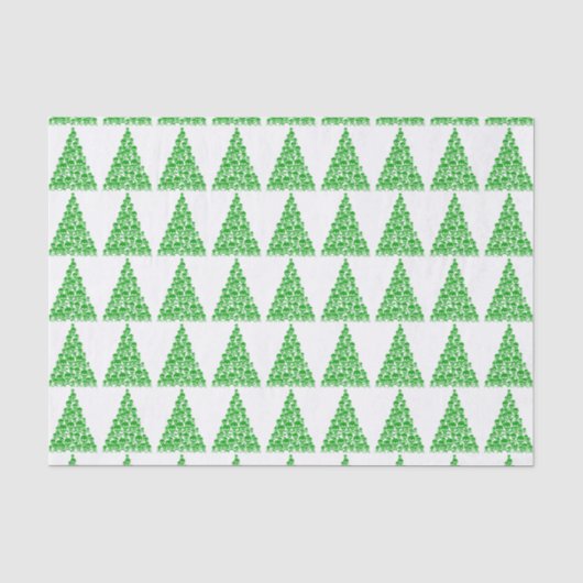 Skully Xmas Tree Seidenpapier (Vorderseite)