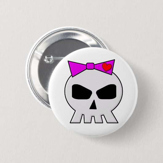 SkullyBow-220 Button (Vorne & Hinten)