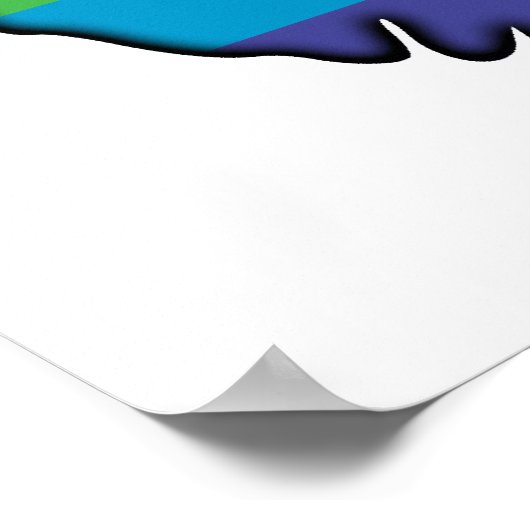 skullz and lips. poster (Ecke)