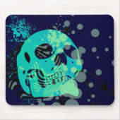 skullz. herauf mit Blasen Mousepad (Vorne)