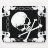 Skullz Mausunterlage Mousepad (Vorne)