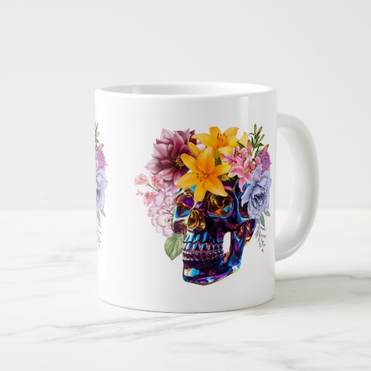 SKULPETALE Jumbo-Tasse (Vorderseite Rechts)