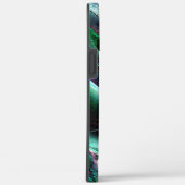 Skulpierte digitale Wasserfälle und Regenwälder? Case-Mate iPhone Hülle (Rückseite / Rechts)