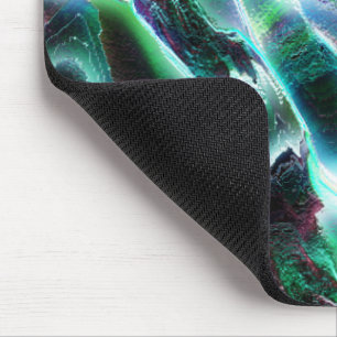 Skulpierte digitale Wasserfälle und Regenwälder? Mousepad