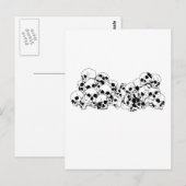 Skulptur2 Postkarte (Vorne/Hinten)