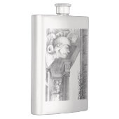 Skulptur Burgscheidungen Burgscheidner Burgsteinfe Flachmann (Rechts)