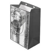 Skulptur Burgscheidungen Burgscheidner Burgsteinfe Mittlere Geschenktüte (Rückseite Schrägansicht)