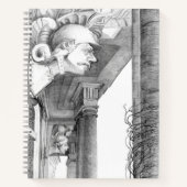 Skulptur Burgscheidungen Burgscheidner Burgsteinfe Notizblock (Vorderseite)