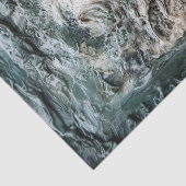 Skulptur eines weiblichen Profils Seidenpapier (Detail)