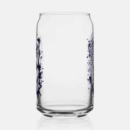 Skulptur eines weinenden Engels - mit Splashes 1 Dosenglas (Rechts)