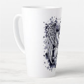 Skulptur eines weinenden Engels - mit Splashes 1 Milchtasse (Linke Ecke)