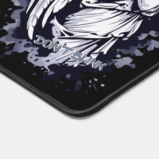 Skulptur eines weinenden Engels - mit Splashes 1 Schreibtischunterlage (Ecke)