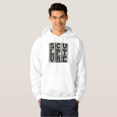 Skulptur, Form der physischen Kunst Hoodie (Vorne ganz)