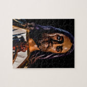 Skulptur-Foto Jesuss Christus Puzzle (Horizontal)