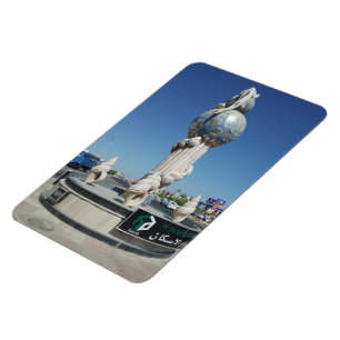 Skulptur für die Meeresbewohner Magnet