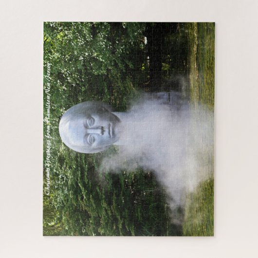 Skulptur Hamilton New Jersey Weihnachtsgrüße Puzzle (Vertikal)