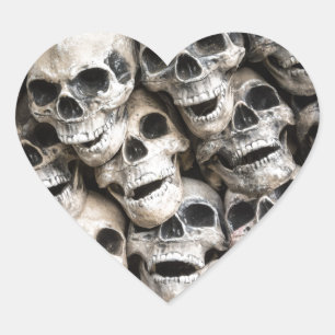 Skulptur Herz-Aufkleber