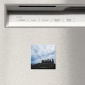 Skulptur im Dodge City Kansas Magnet (In Situ (Geschirrspüler))