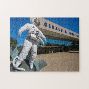 Skulptur: Mann im Weltraum Puzzle