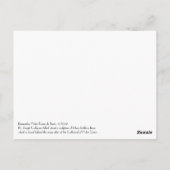 Skulptur Mary hält Jesus Notre Dame De Paris Postkarte (Rückseite)