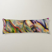 Skulptur mit Rauigkeit und virtueller Wasserfarbe Seitenschläferkissen (Rückseite)