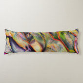 Skulptur mit Rauigkeit und virtueller Wasserfarbe Seitenschläferkissen (Vorderseite)